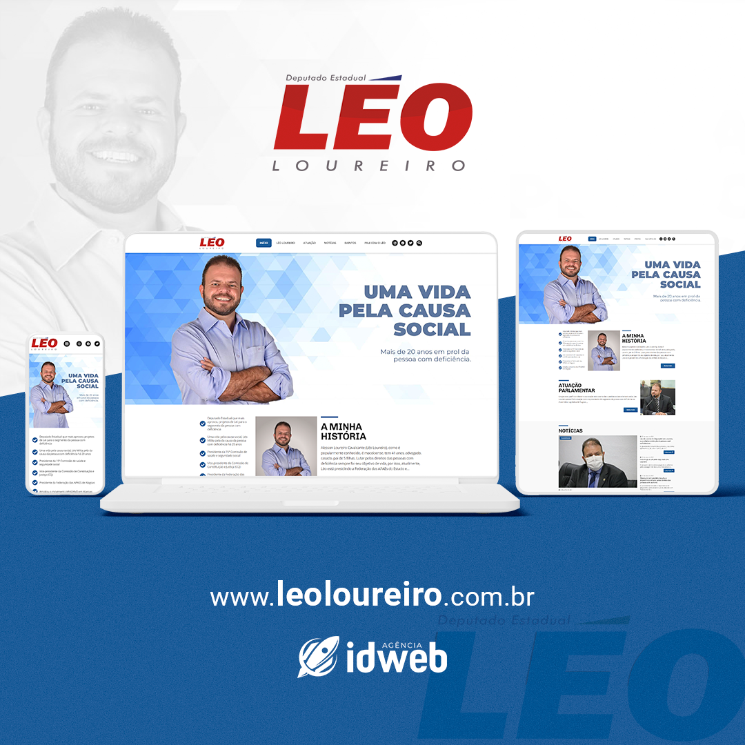 Site do Deputado Léo Loureiro